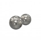 Boule plastique - argent